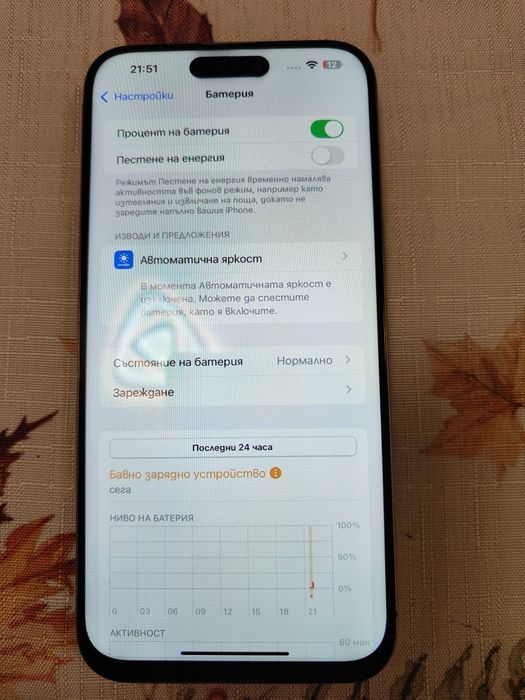 Iphone 15 Pro max 256Gb Natural Titanium Перфектен