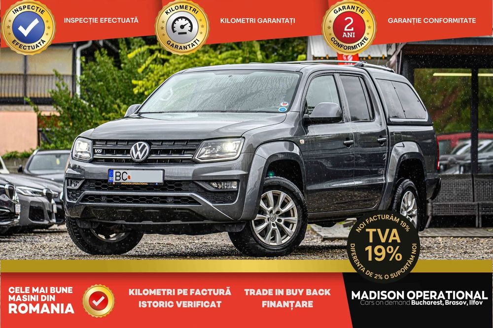 Volkswagen Amarok Doar 68.000 km / bena inchisa / incalzire scaune / carplay