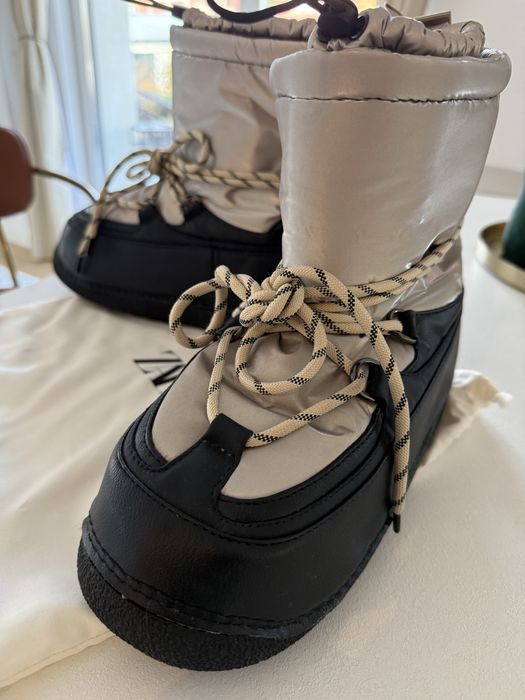 Дебели зимни боти – ZARA водоустойчиви
