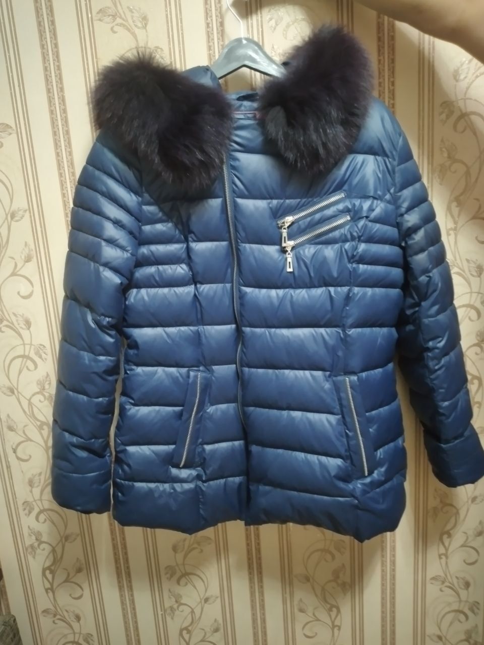Куртка зимняя натуральный мех