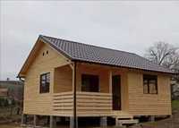Construim case din lemn case case din structutra metalica si panouri
