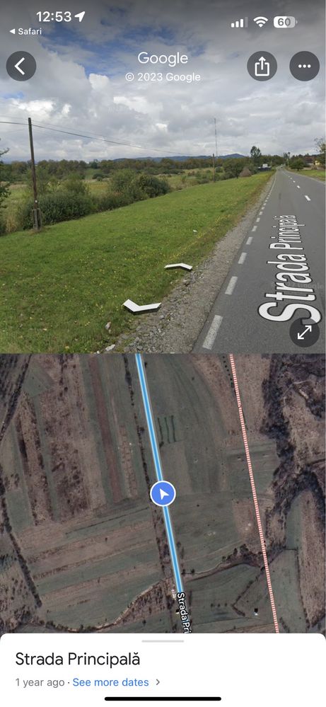 Teren intravilan Vadu izei - Oncesti, 211mp front strada (sighet)