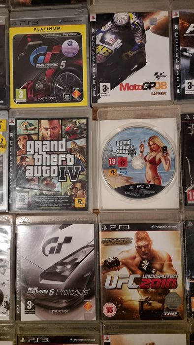 Jocuri originale ps3 SONY GTA4 GTA5 Import Germania