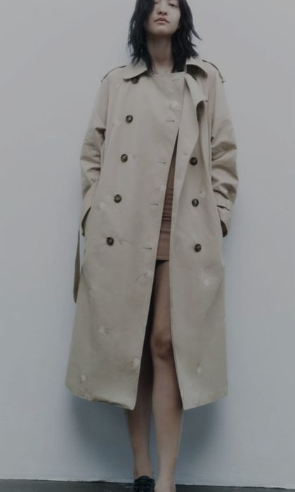 Zara нов тренч, с етикет, S размер