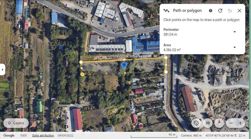 teren intravilan Tulcea, 4160 mp /25 Euro/mp negociabil, zona cariera