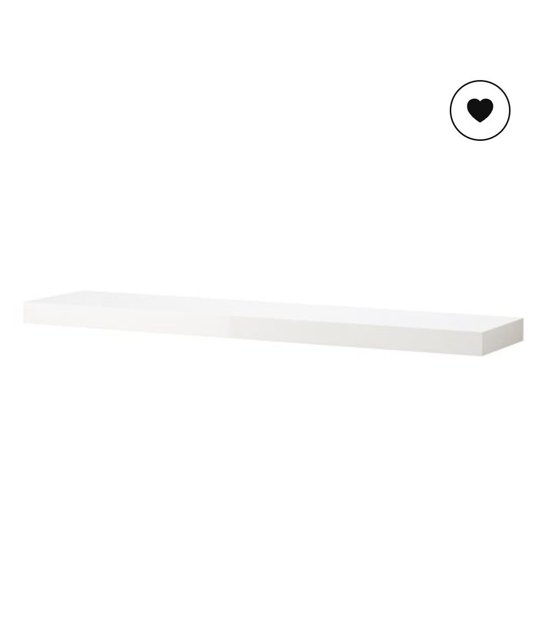 Рафт lack ikea икеа етажерка бял поставка за книги декоразия за стена
