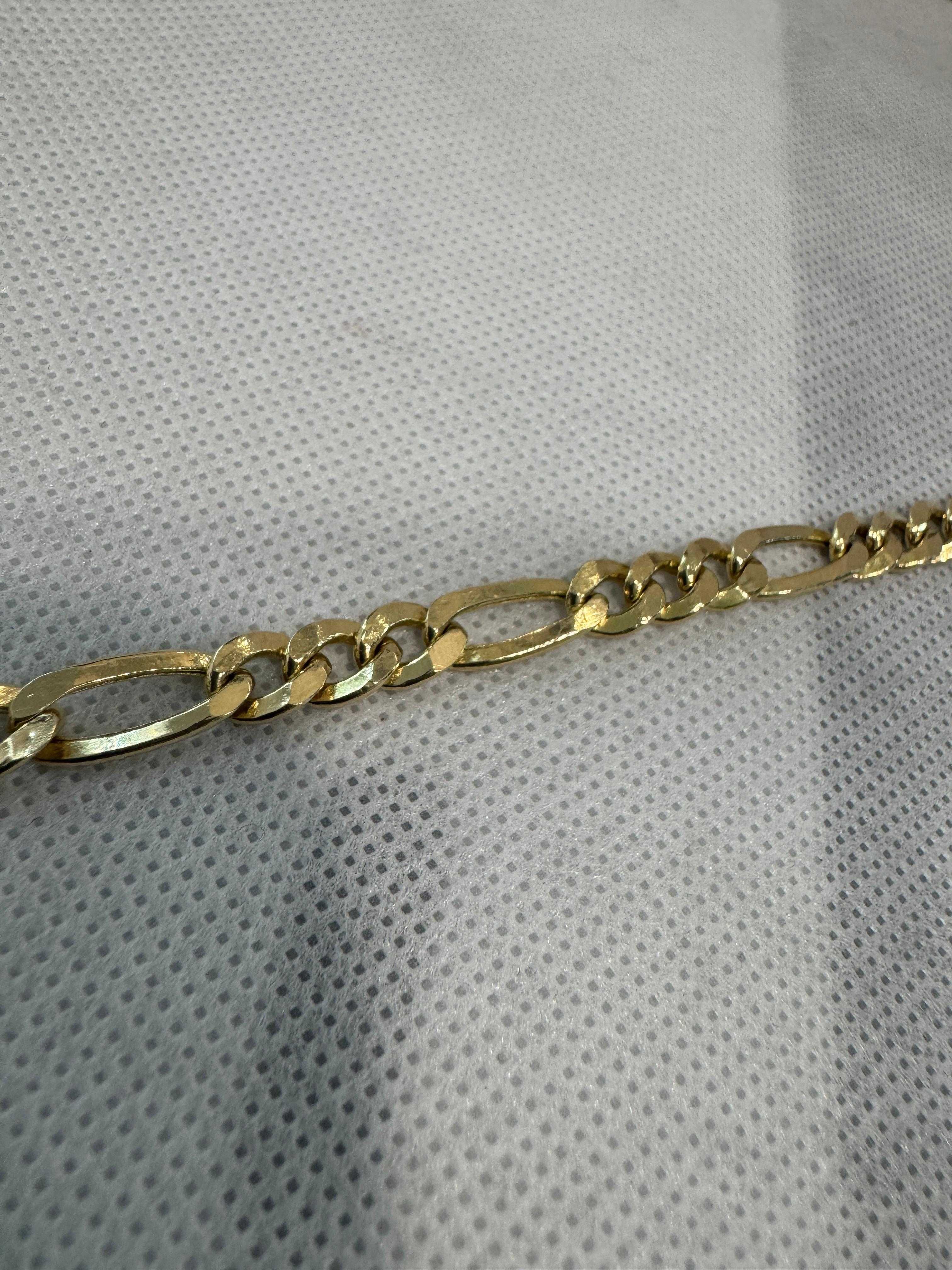(Ag41) Bratara aur 14K B5237-Garantie 2 ani!