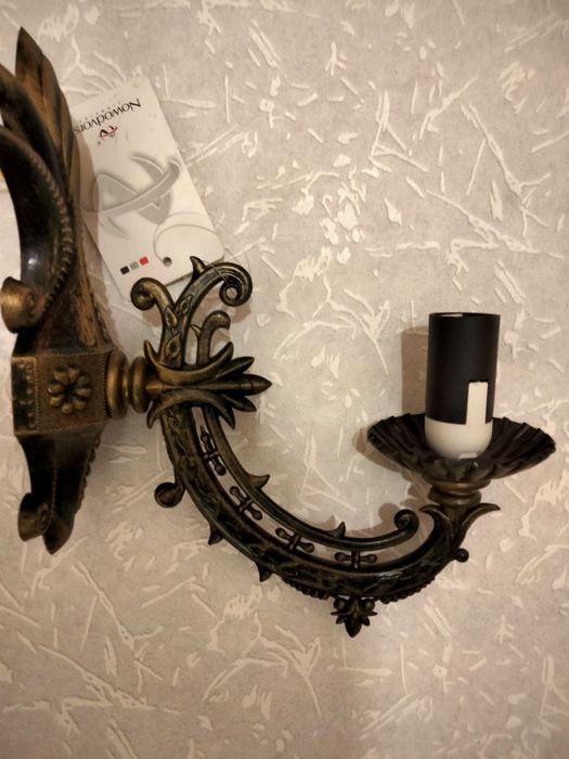 Качественный  бра-канделябр . Классика.  Польша