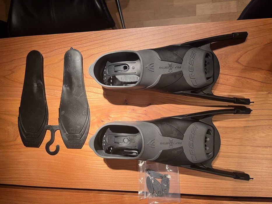 Cressi Unisex Adult Gara Turbo Foot Pocket, размер 40/41