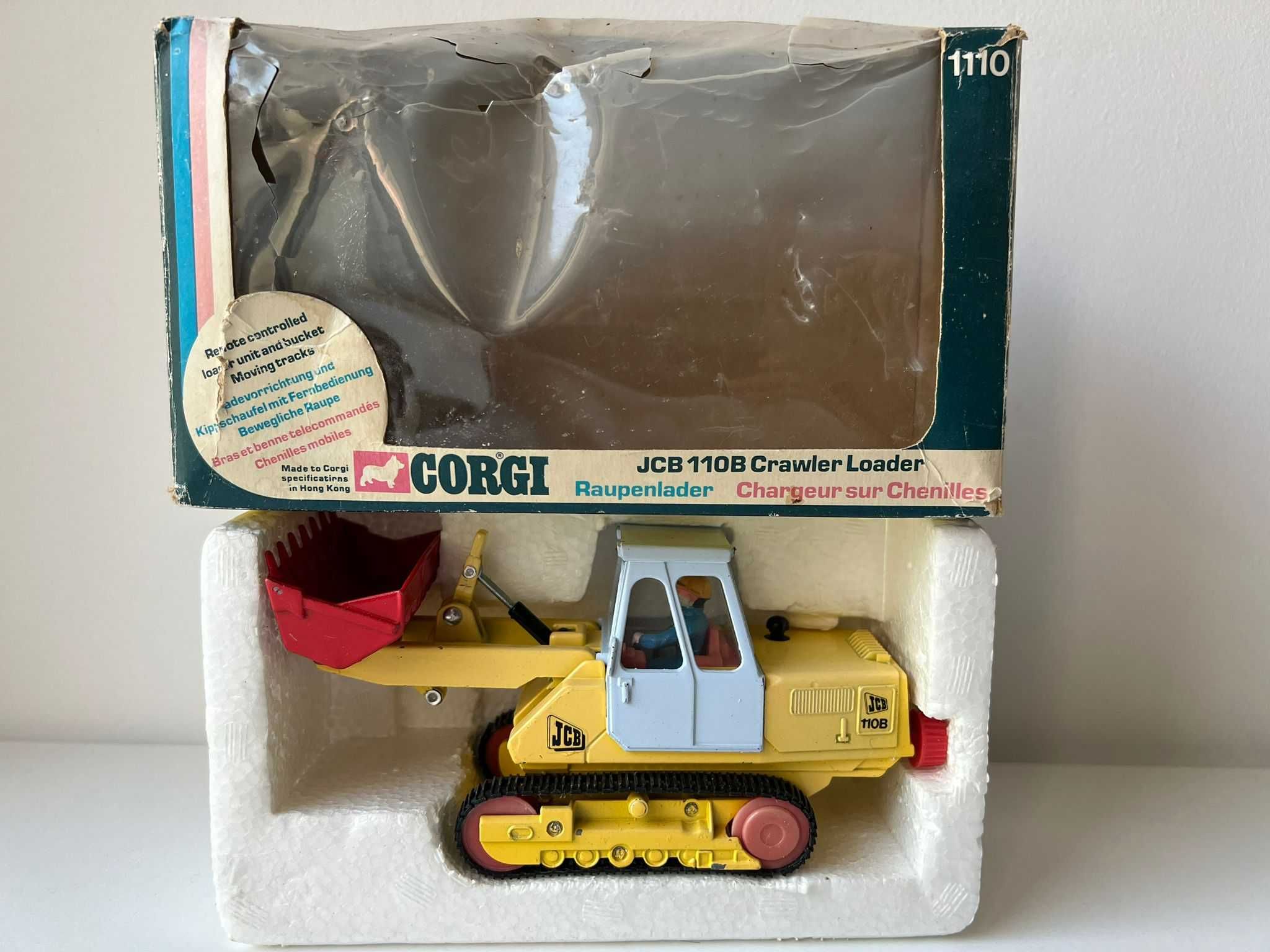 Macheta Vintage Constructii Corgi Major JCB 110 B Excavator