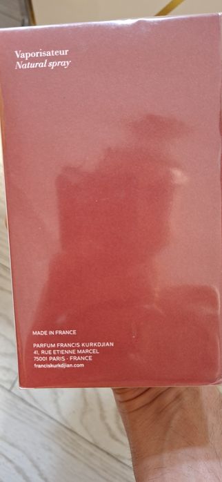 Parfum Baccarat Rouge 540 intens
