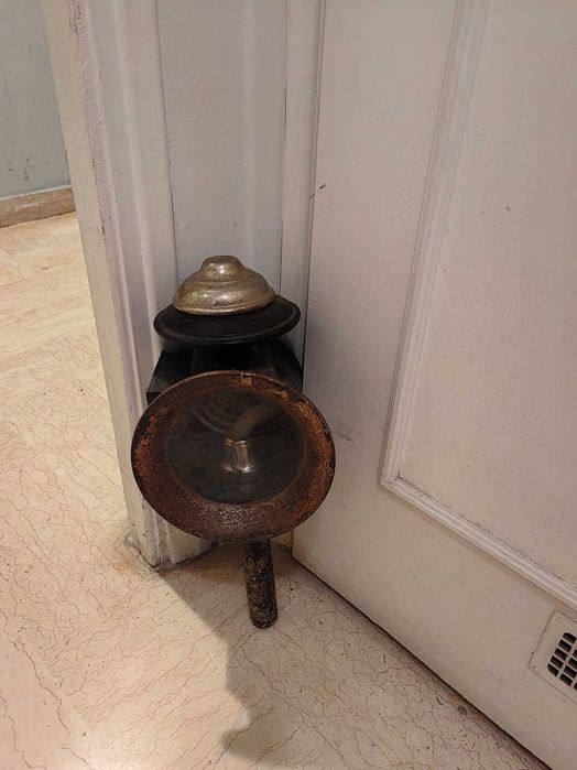 Стар Френски фенер за файтон