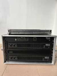 Rack, amplificator si procesor ECLER eLPA2-1400/Alma24