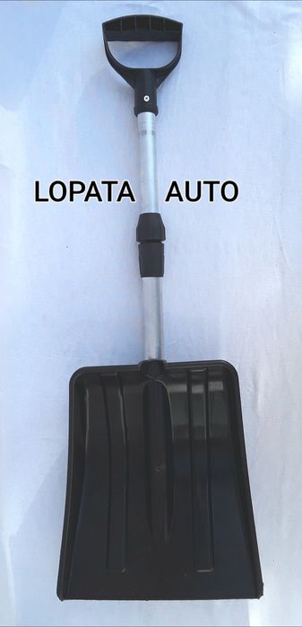 Lopata AUTO pentru zapada cu coada telescopica din Aluminiu NOUA