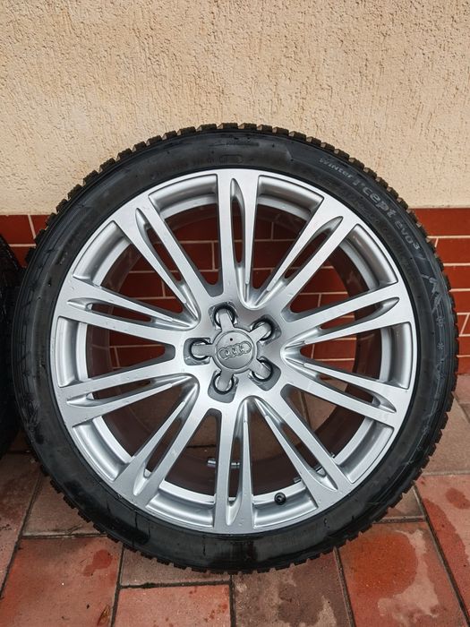 4 roti Audi A8 D4 jante+anv. Hankook Winter IceptEvo3 265 40 R20 IARNA