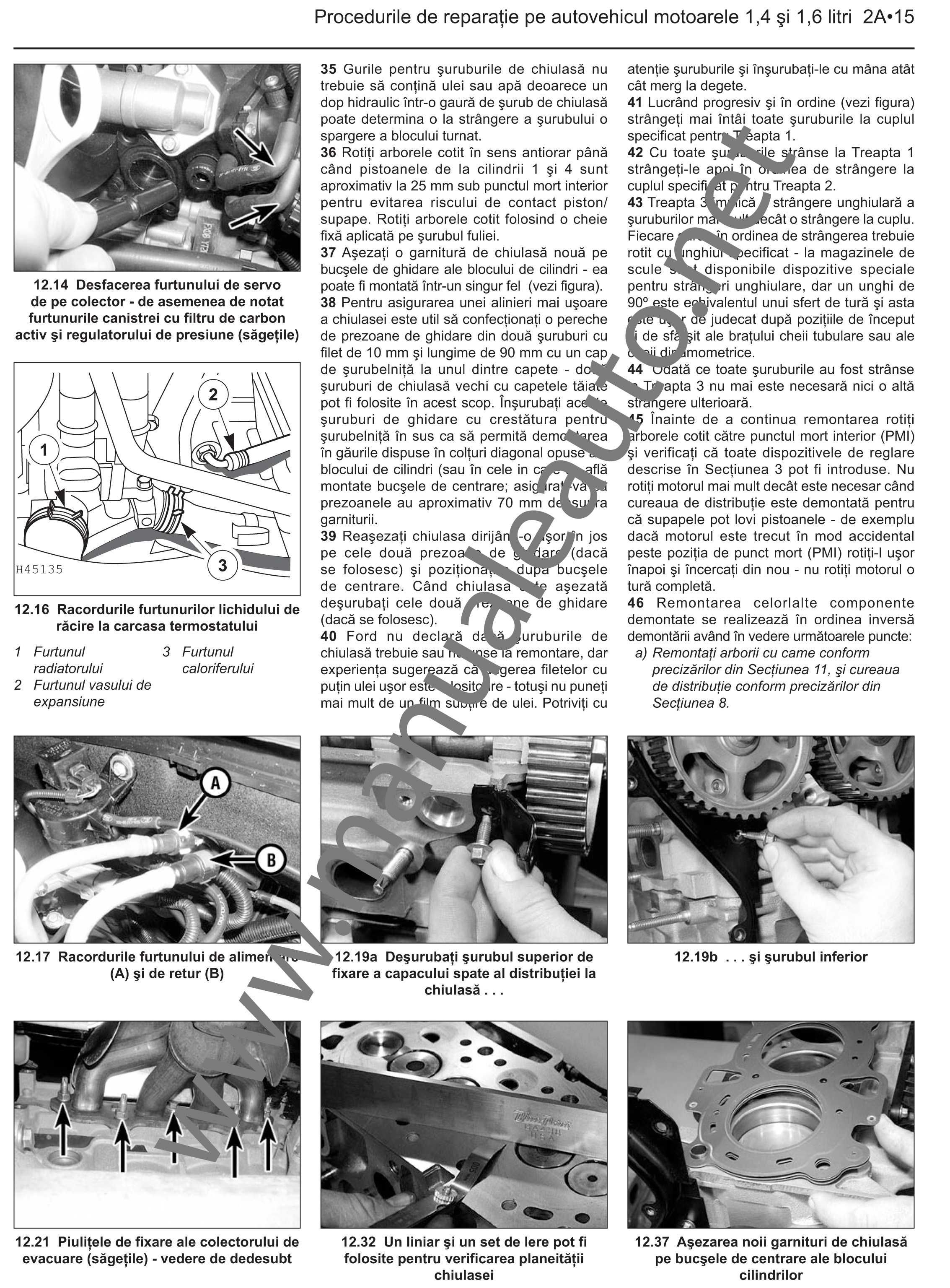 Manual de reparatii în limba română pentru Ford Focus (2001-2004)