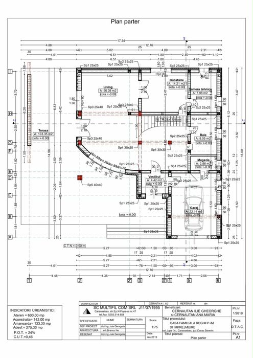 Casă P+M, teren 900 mp - Jupa Caransebeş