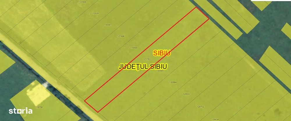 Vand teren intravilan in Campsor - Sibiu ( la strada nou asfaltata )