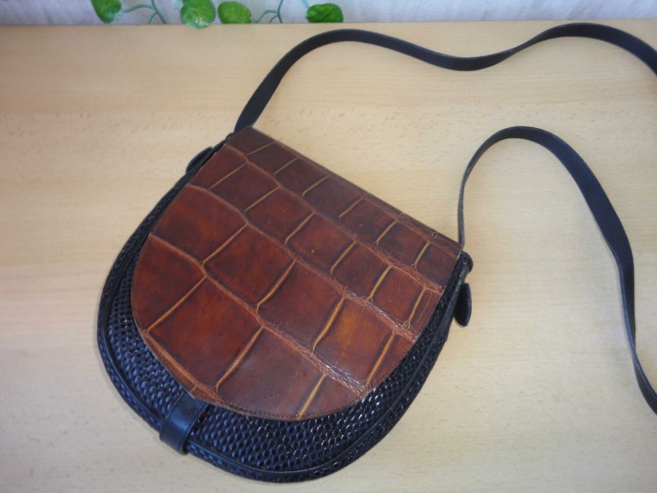 Естествена кожа/дамска винтидж чанта