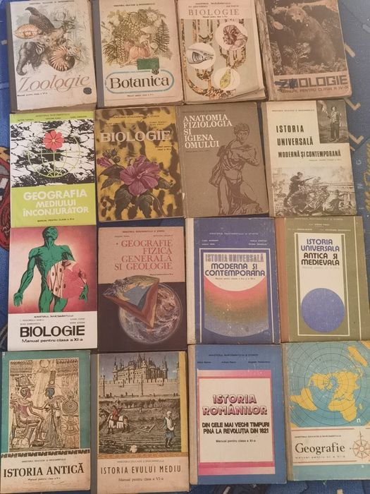 manuale vechi din anii 80