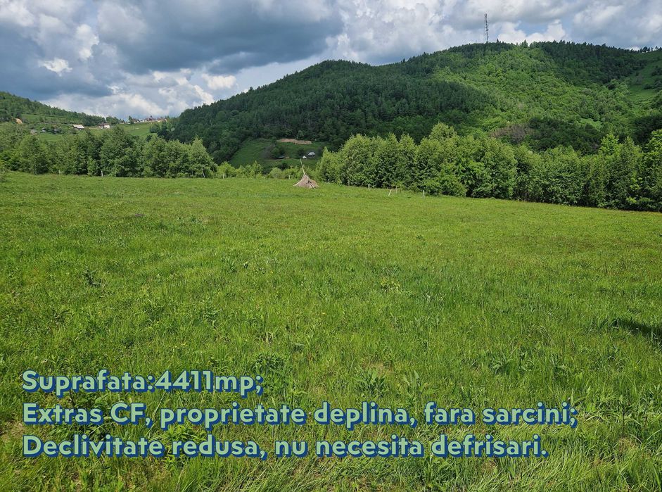 Teren intravilan in sat Plopi (Valea Ierii)