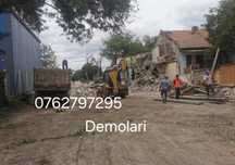 Transport materiale de construcții, moloz ,Demolari