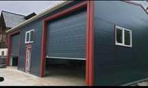 Vand hala metalică din europrofilr IPE  18×10×4