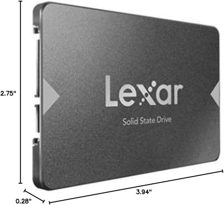 SSD intern Lexar NS100, 512 GB, SATA III, 2,5 inci,sigilat