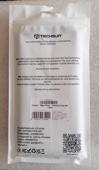 Husa noua pentru telefon samsung galaxy A06 4G, neagra