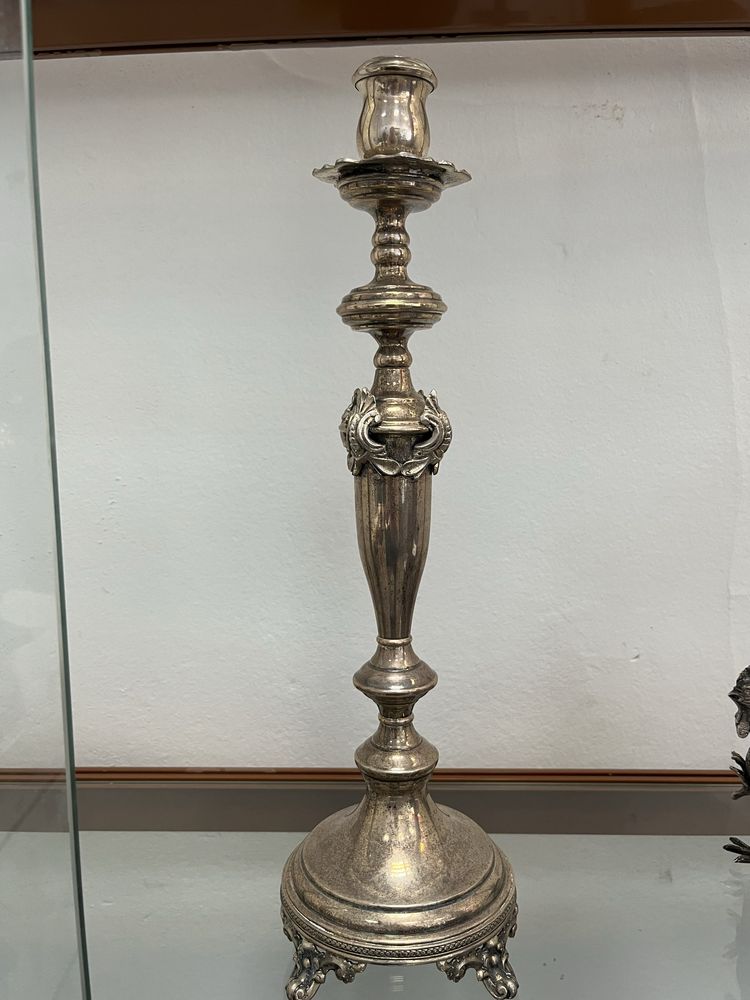 Свещник  сребро 925