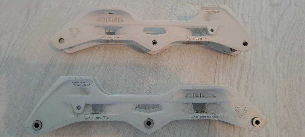 Frame Powerslide Elite Casted Aluminium Trinity 100 - 3 x 100 + 6 roti