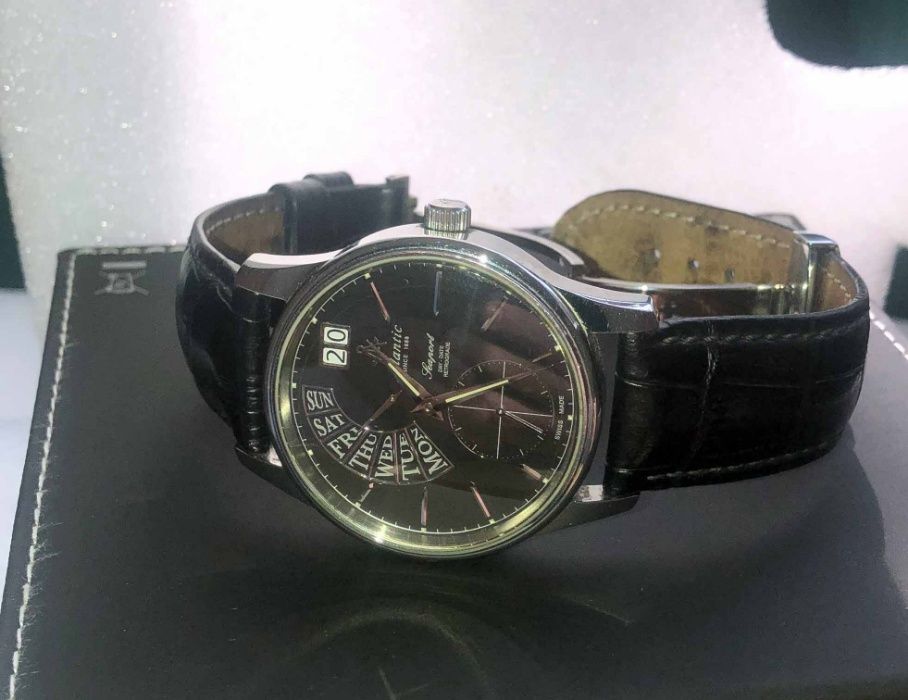 Швейцарски мъжки часовник Атлантик Swiss Made Atlantic Seaport