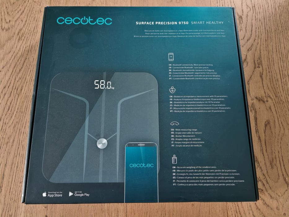 Cântar de baie smart Cecotec