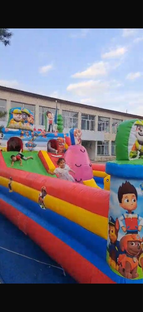 Батут в хорошем состояние
