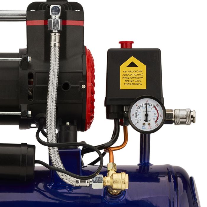 Compresor fara ulei silentios portabil , 9L / 1200W x 1 ,155/m