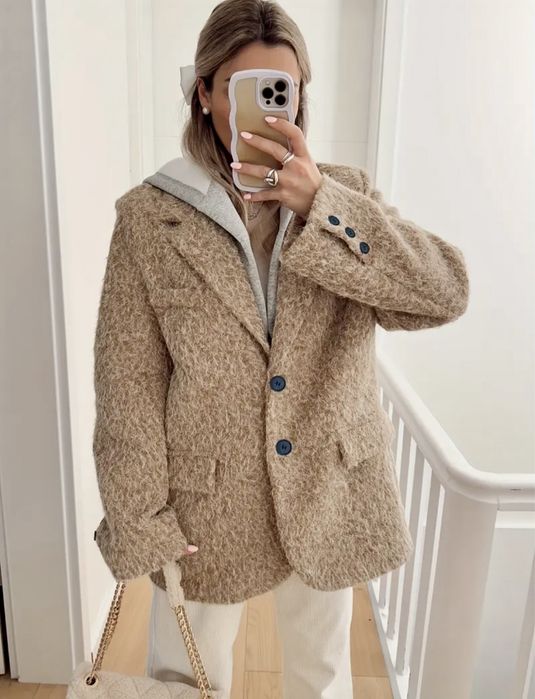 Меко сако зимен модел