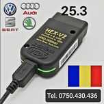 Tester VCDS HEX V2 SOFT 25.3 FULL EN/ RO Iunie 2025