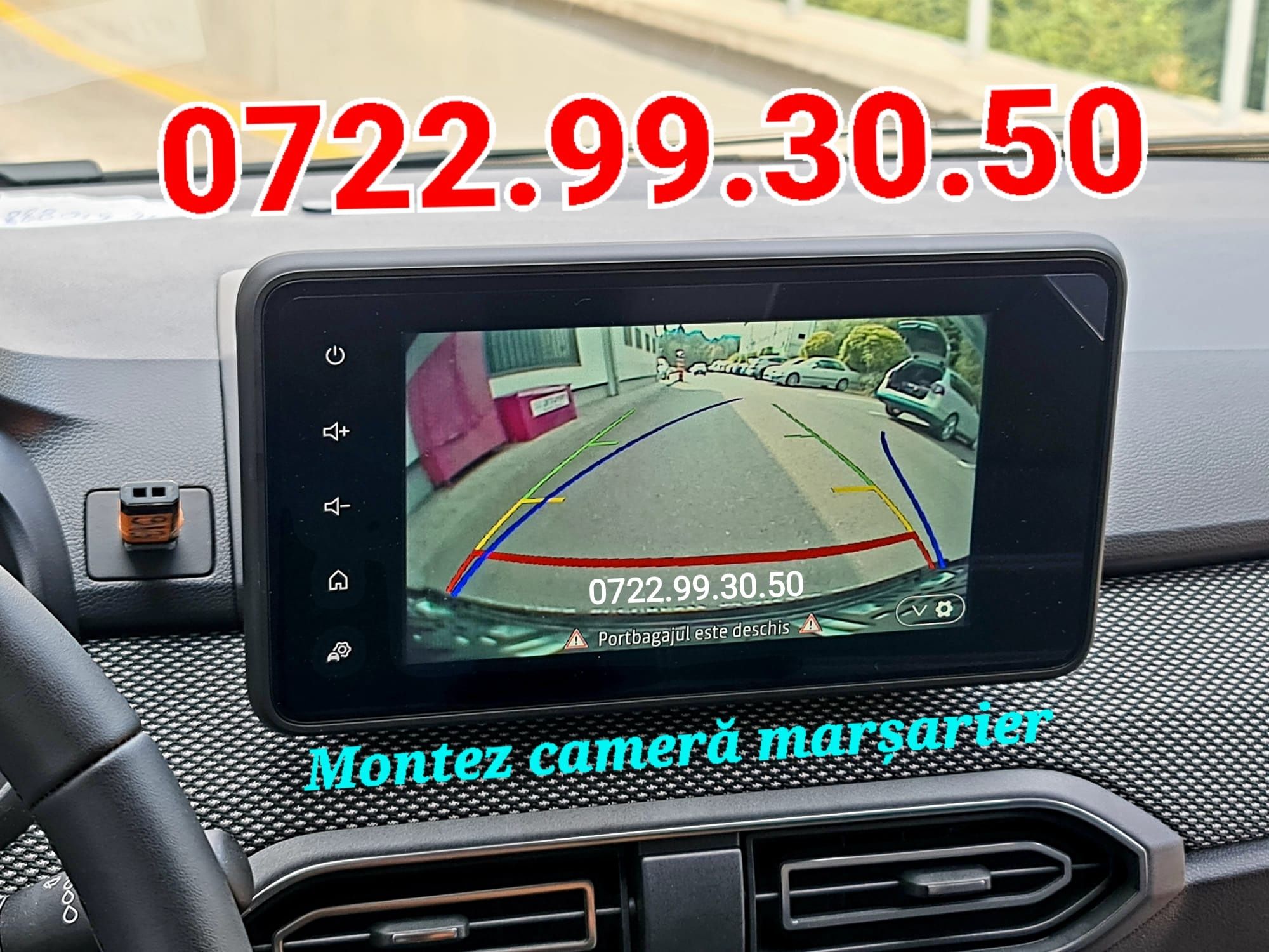 Cameră Reverse Marșarier DACIA  Navigație Hărți YOUTUBE Funcții Logan