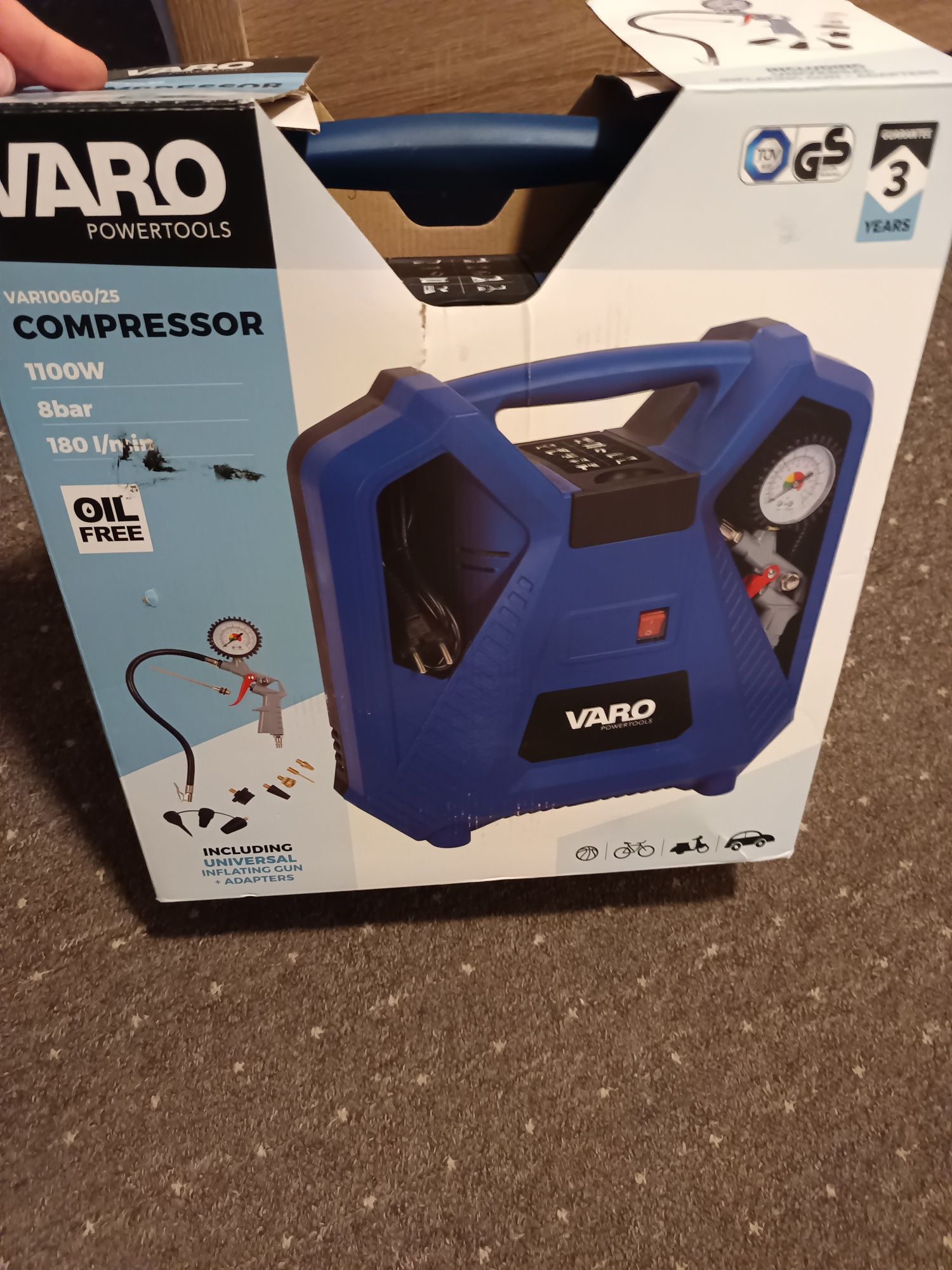 Безмаслен Компресор VARO..