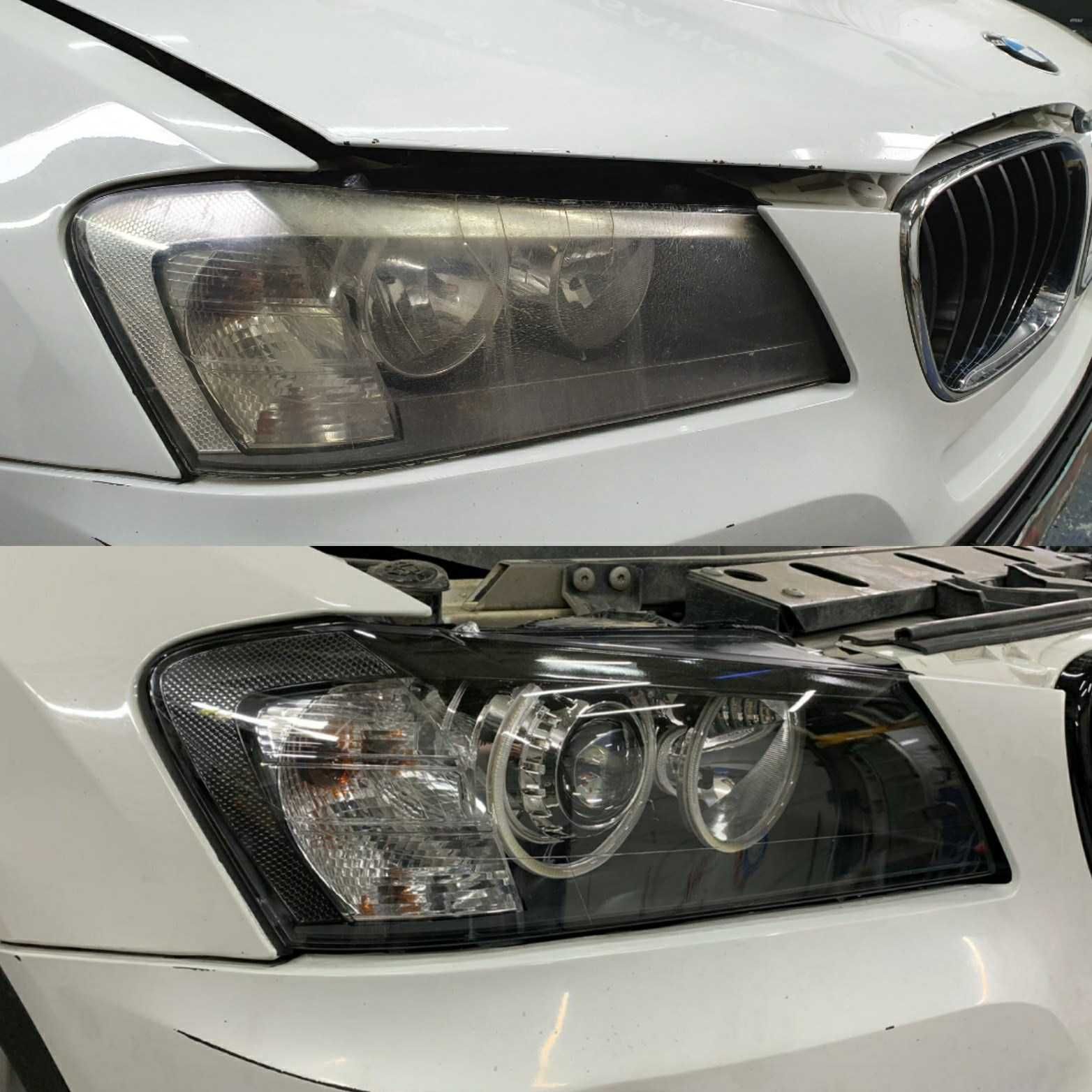 Lupe Bixenon + kit Led 60W BMW X3+montaj