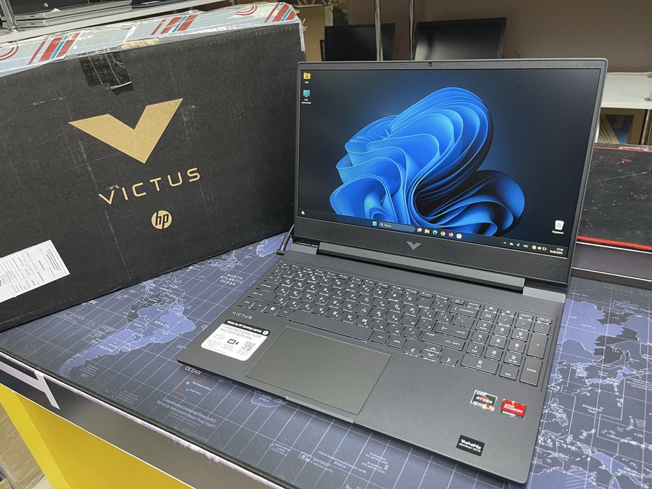 Игровой Ноутбук HP Victus 15 Ryzen 5-735HS|8Gb|SSD512Gb|RX6550M
