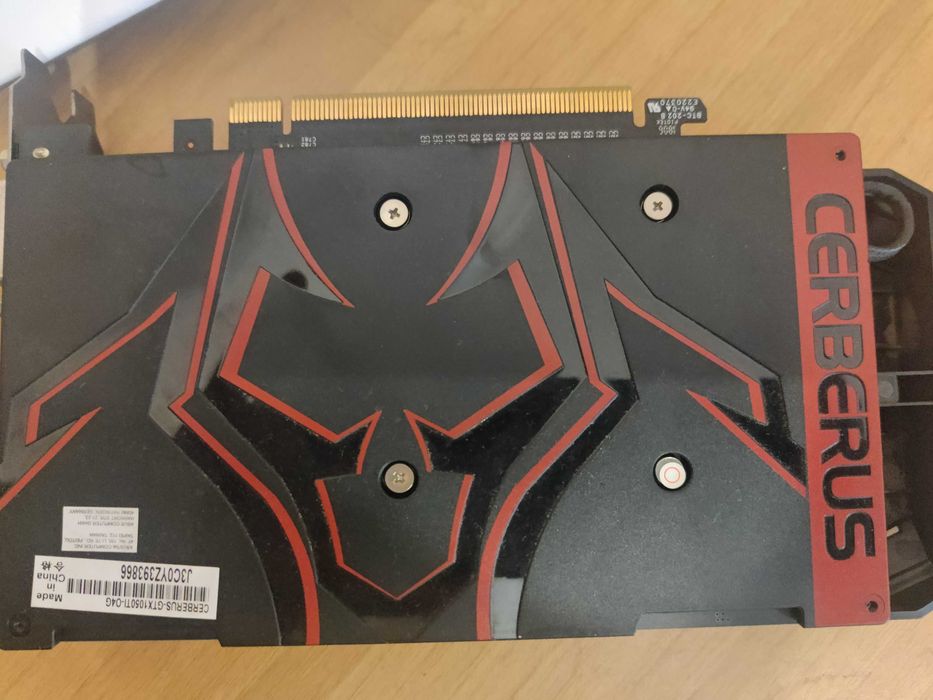 Видео карта GeForce Asus Cerberus GTX1050Ti Памет: 4 GB / GDDR5