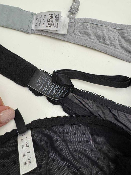 Новые Бюстгальтеры Marks & Spencer, размер  75B/80B, хлопок 70%
