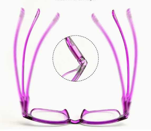 Ochelari de citit multifocali cu lentile progresive.