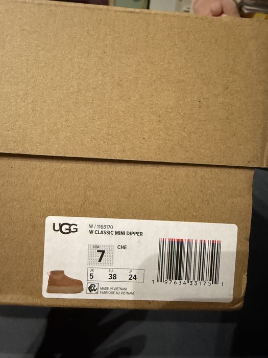 Ugg noi model Mini Dipper Chesnut 38