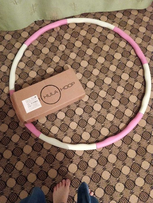 Обруч, хула-хуп спортивный