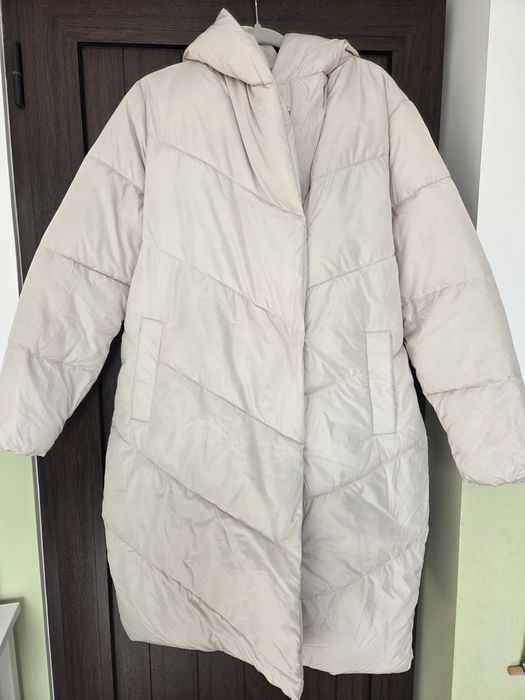 Зимно дълго яке тип шуба