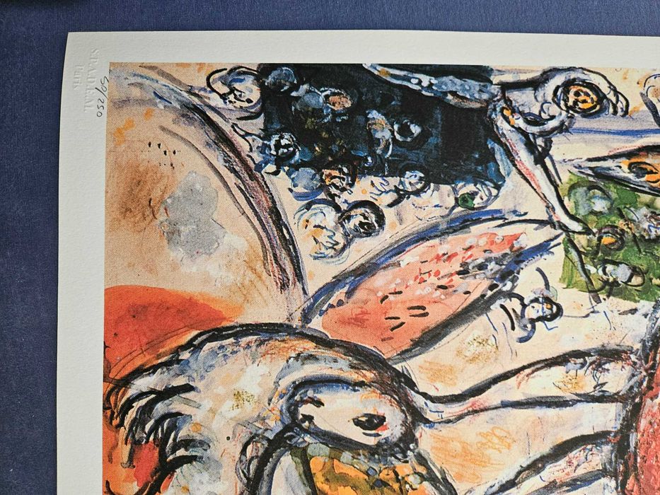 litografie Marc Chagall editia SPADEM