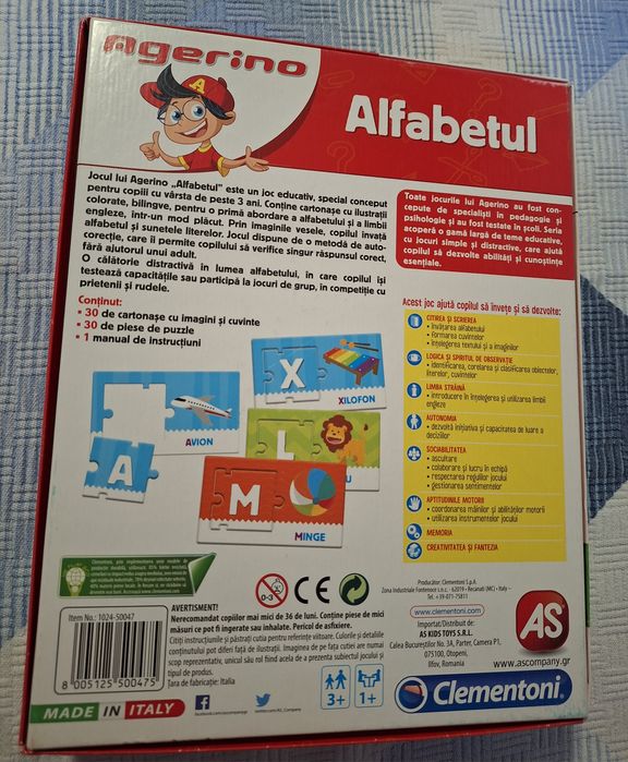 Jocuri Agerino, Alfabetul și Mix&Max