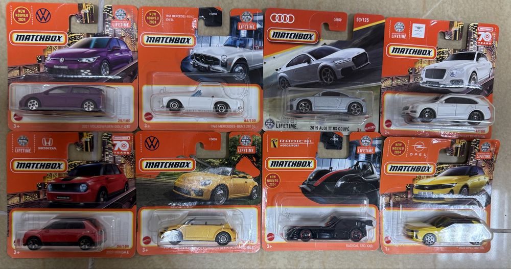 Колички мачбокс matchbox